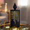 Northlight LED Lighted Glass Candle with Stars Christmas Decoration - 9.5" - Large